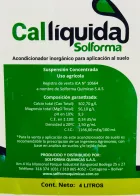 etiqueta cal liquida